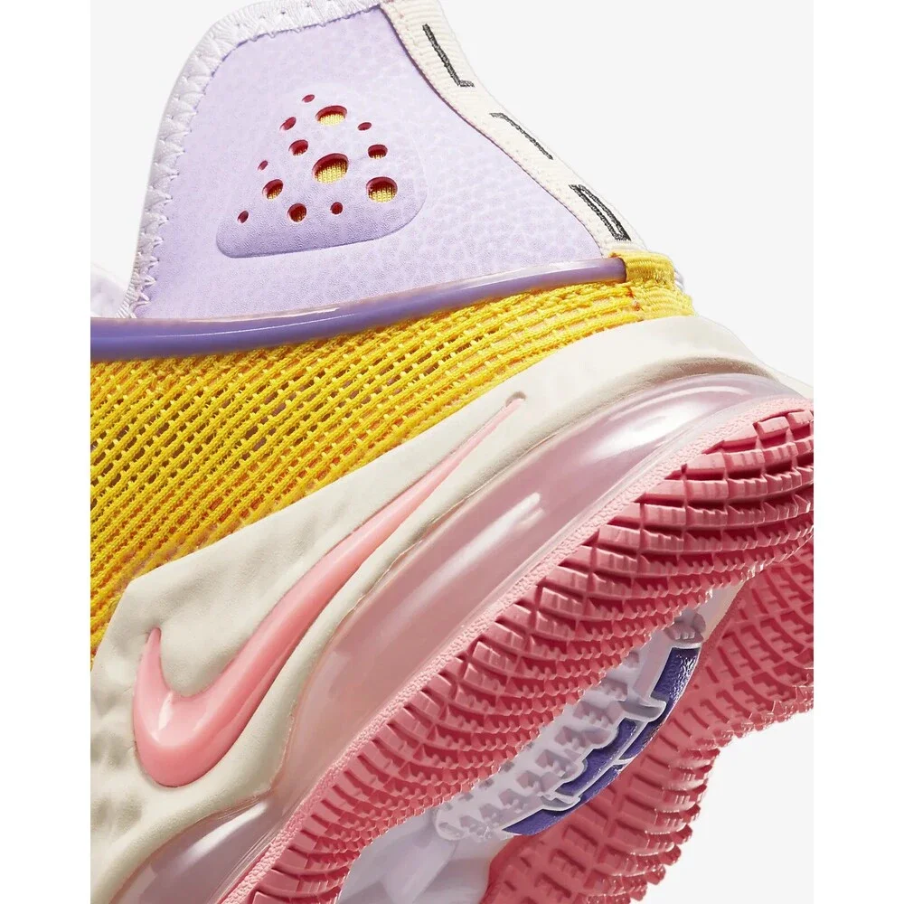Nike LeBron 19 Low Basketball Shoes Lilac Pink Glaze Men’s Sz 11 DO9829-500